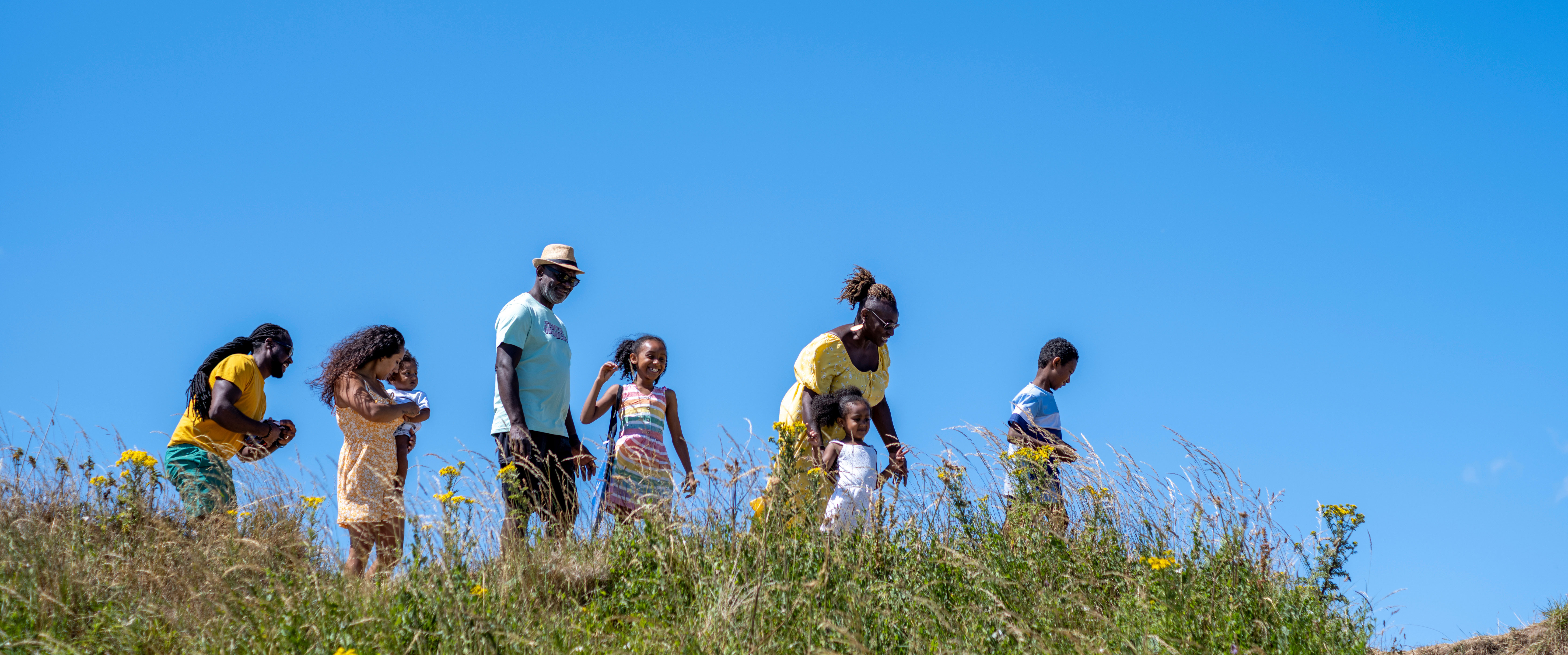 Family Walking